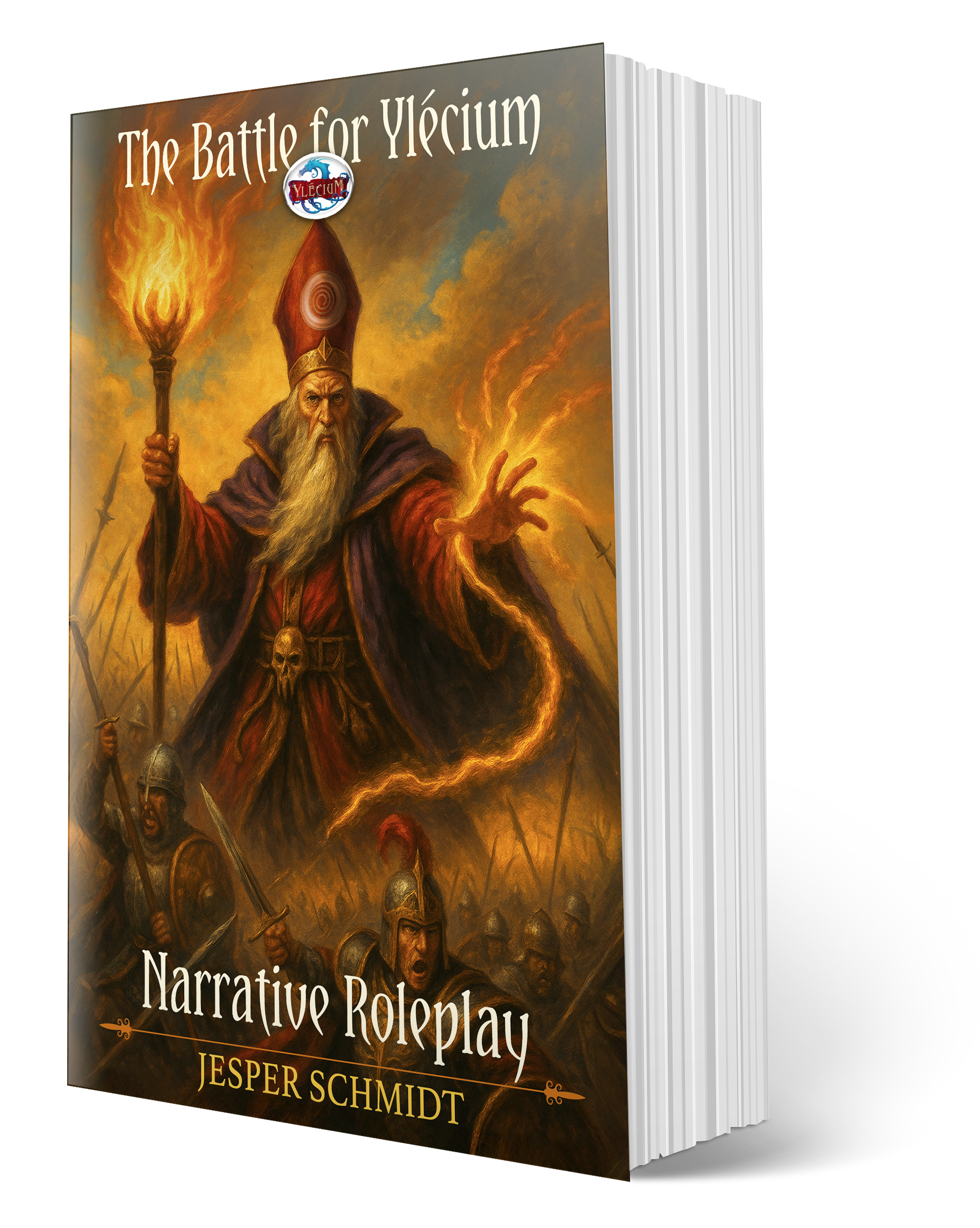 Narrative Roleplay world of Ylécium RPG fantasy book